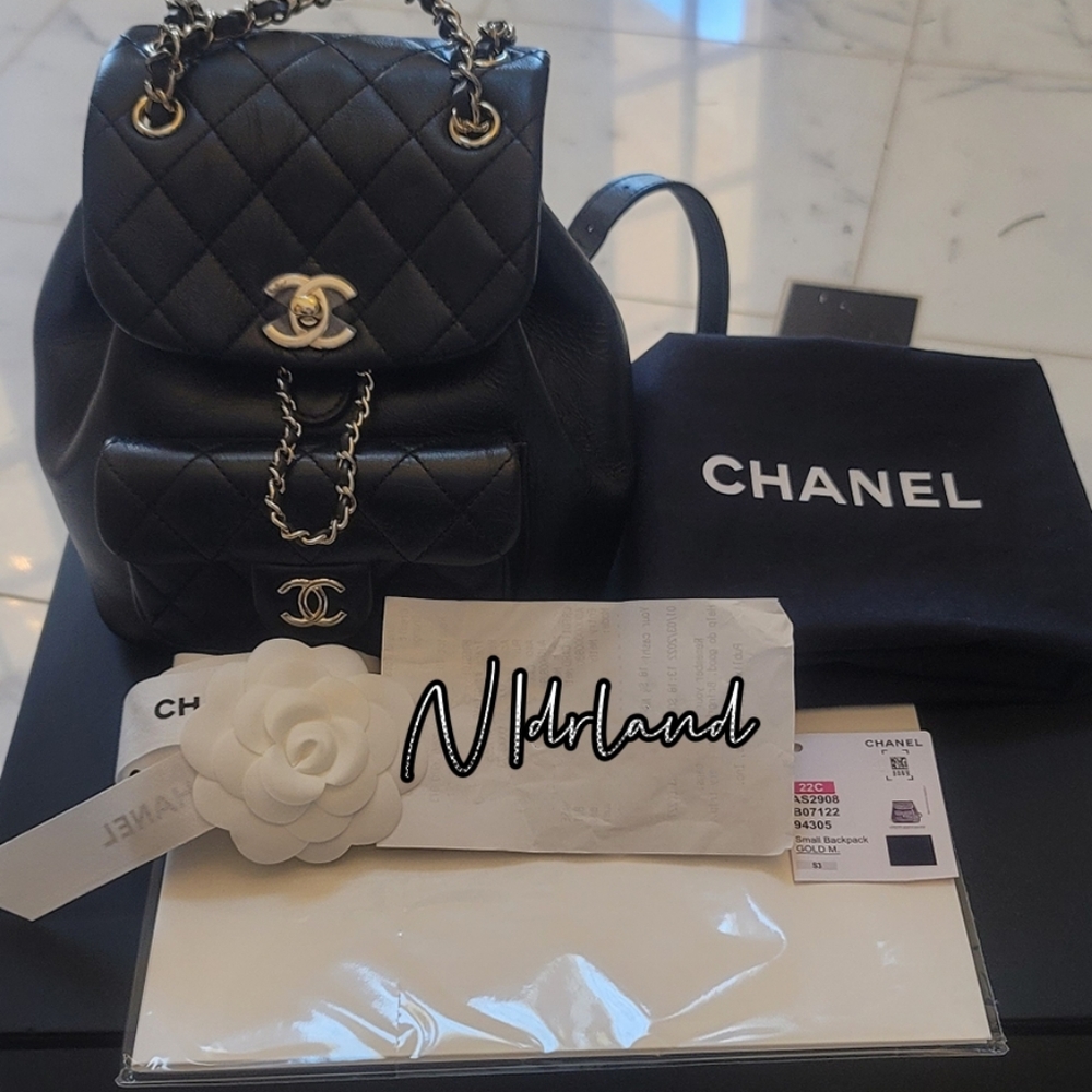 New/Like New Chanel 22C Mini Duma Backpack
